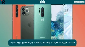 «مفاجأة كبرى» أسعار الدرهم الإماراتي مقابل الجنيه المصري اليوم السبت